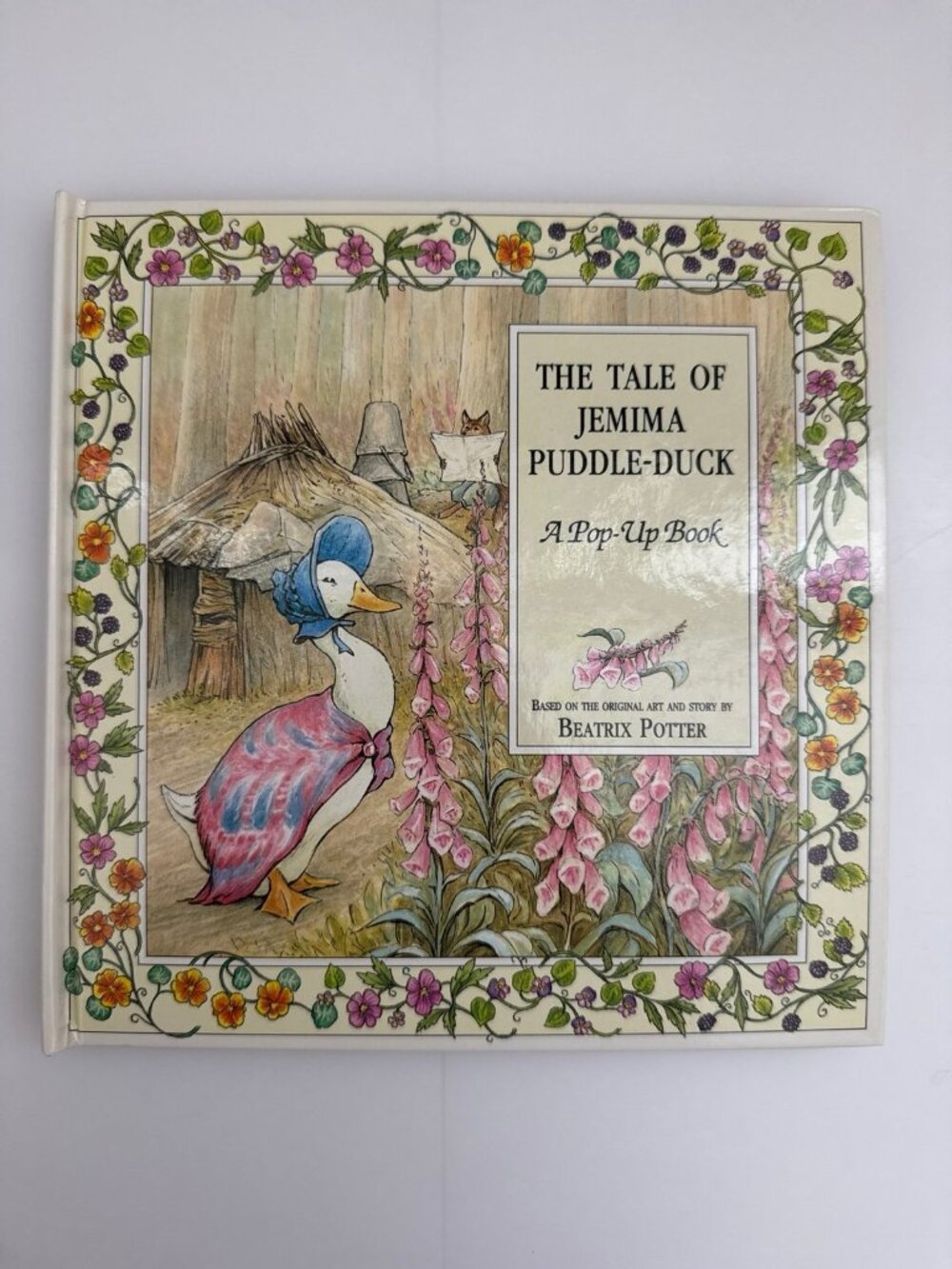 The tale of Jemima puddle duck pop up book oversized hardcover vintage 1994